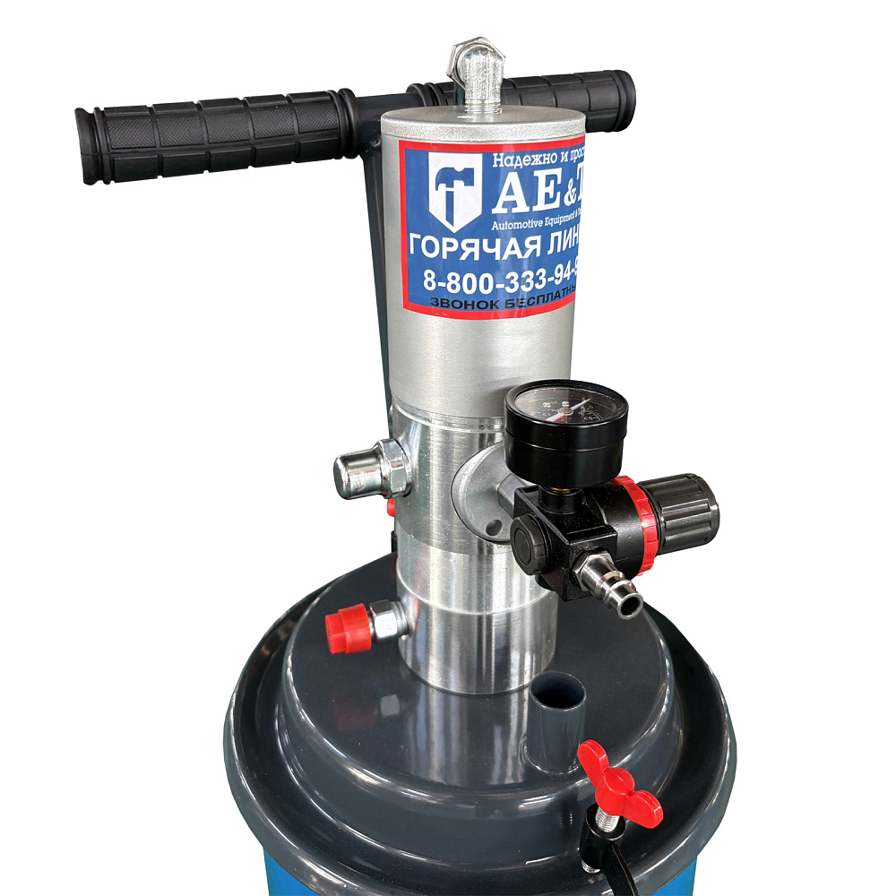 Солидолонагнетатель пневматический 20л HG-68220 AE&T