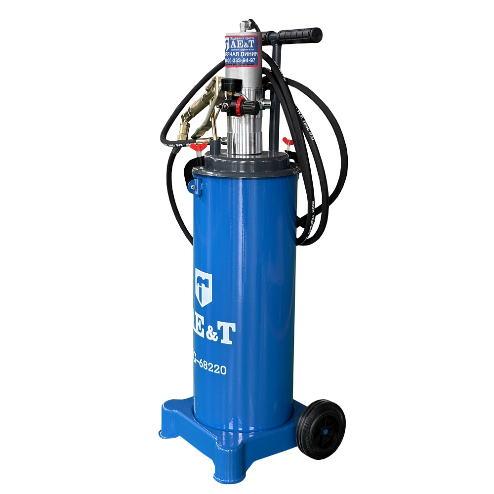 Солидолонагнетатель пневматический 20л HG-68220 AE&T